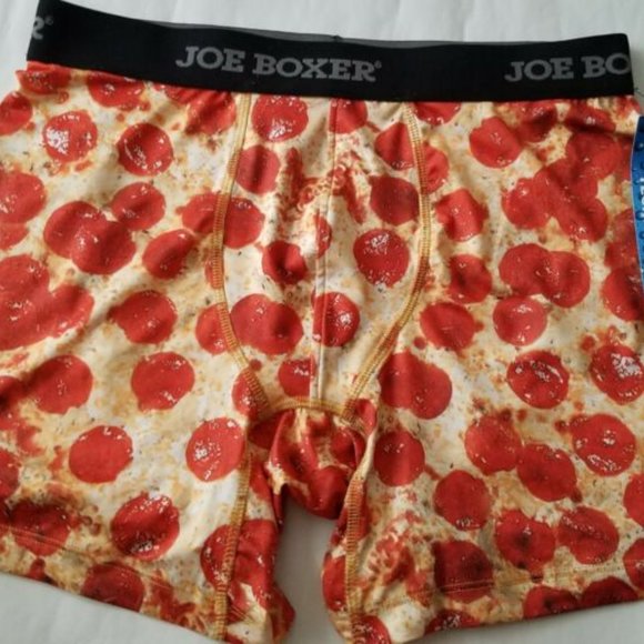 Joe Boxer Pepperoni Pizza Boxer Briefs - Picture 1 of 8